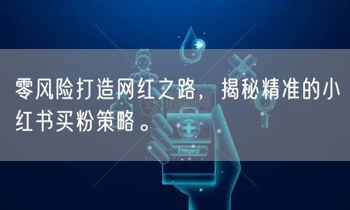 零风险打造网红之路，揭秘精准的小红书买粉策略。