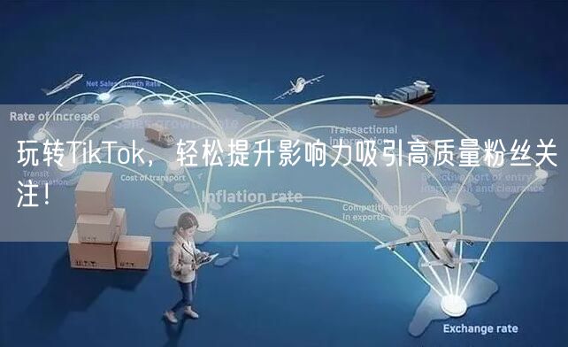 玩转TikTok，轻松提升影响力吸引高质量粉丝关注！