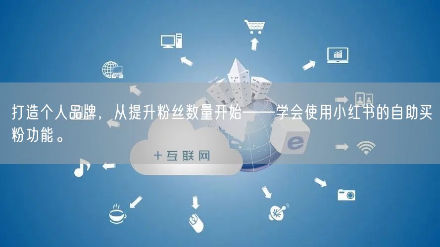 打造个人品牌，从提升粉丝数量开始——学会使用小红书的自助买粉功能。